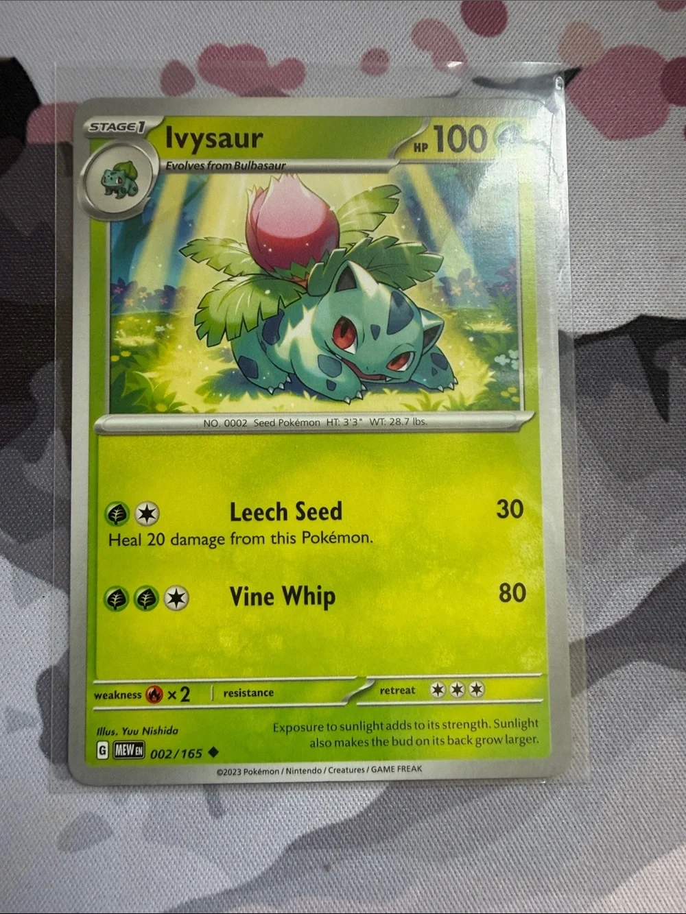 Bulbasaur Ivysaur Venusaur & Venusaur ex Pokémon Evolution Reverse Holo ✨5/$25✨